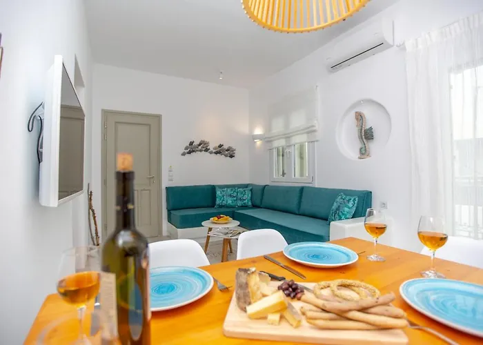 Apartment Elaya Cycladic Apartment, Naxos Town, By Naxosvibe *